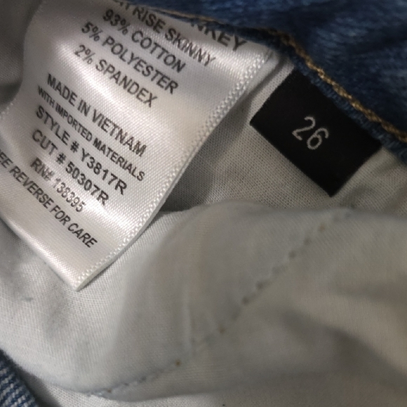 Flying Monkey Light Blue High Rise Jeans - Picture 3 of 3